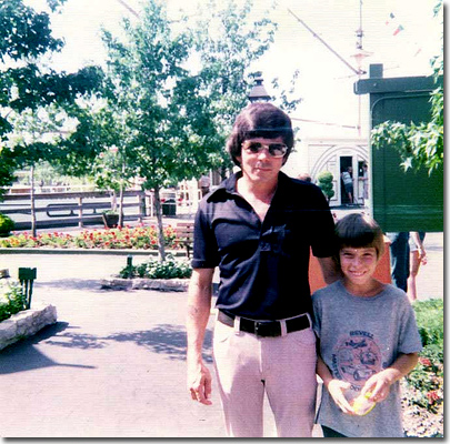 Me and Dad at Astroworld